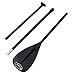SUP Paddle - 3 Piece Paddle Board Paddles Adjustable - Lightweight, Durable & Packable for Travel - Floating Paddle Board Paddle w/High-Grade Aluminum Shaft & Nylon Blade for Efficient Strokes