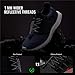 UGY Elastic No Tie Shoe Laces One Size Fits All Kids Adults Sneakers