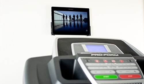 Koala Wall Mount 2.0; Damage-free Universal Dock for Smartphone, Tablet, eReader by Dockem; for iPad 1, 2, 3, 4, Air, Mini, iPad Pro, Samsung Galaxy Tab/Note, Google Nexus, Microsoft Surface (Black)