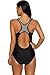 CharmLeaks Women Athletic One Piece Swimsuit Racerback Sport Lap Swimming Suits Swimwear Training Slimming Bathing Suit