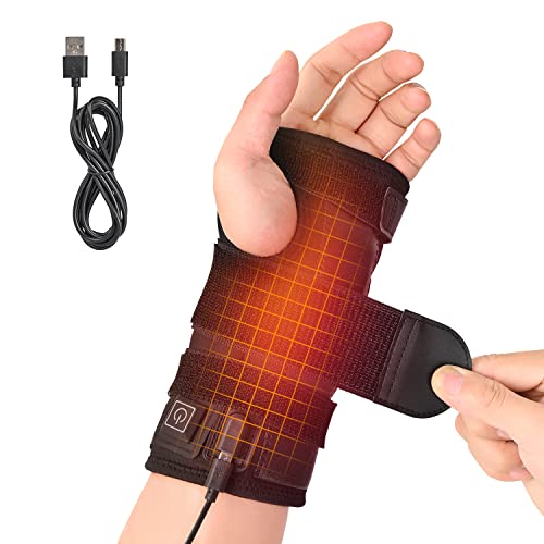 Heated Wrist Splint Brace for CarpalTunnel Syndrome, Adjustable