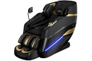 DR.HIUMI Massage Chair Full Body,Zero Gravity 3D SL-Track Shiatsu Massage Recliner Chair Built-in Heat System Airbag Massage with Body Scan, Deep Yoga Stretch, Calfrest Extension And Foot And Back massage