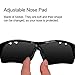 Ewin E01 Polarized Sports Sunglasses with 3 Interchangeable Lenses for Men Women Golf Baseball Volleyball Fishing Cycling Driving Running Glasses(Black&Black).