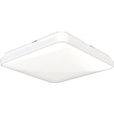 Juno FMLSQ 15IN SWW5 90CRI WBT NL M4 LED Flush Mount Ceiling Light, Square, 15-Inch