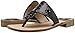 Jack Rogers Women's Palm Beach Navajo Classic Sandal,Black/Black Patent,8 M