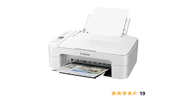 Canon TS3322 - Impresora inalámbrica todo en uno, color blanco :  Amazon.com.mx: Electrónicos