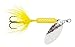 Yakima Bait Wordens 212-YL Rooster Tail in-Line Spinner, 2 3/4