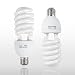 Emart Full Spectrum Light Bulb, 2 x 45W 5500K CFL Daylight for Photography Photo Video Studio Lighting primary