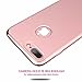 Hovisi 3 in 1 Anti-Scratch Anti-fingerprint Shockproof Electroplate Frame with Non Slip Coated Case for iPhone7 plus (rose gold)