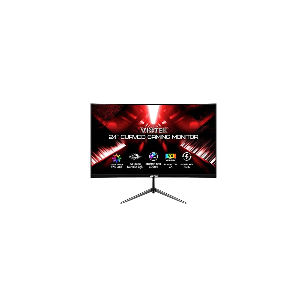 VIOTEK NBV24CB2 Review: 24″ Curved Frameless Monitor