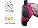 Horse Fly Mask, Fly Mask with Ears Tgw Riding Extra Comfort Grip Soft Mesh Horse Fly Mask with Ears (L, Pink)
