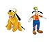 Disney Pluto and Goofy plush set.