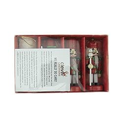 Clever Creations Red Soldiers 4 Pack 4 Inch