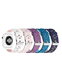 Apple Watch correa transpirable 38 mm 42 mm, umtele Muñequera Deporte Correa De Repuesto con Carcasa de TPU de silicona para Apple Watch Nike +, Series 3 2 1, Sport, Edition, variedad de colores disponibles, 38mm