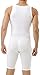 Underworks Mens Compression Bodysuit Girdle Shirt Large White