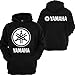 Yamaha Racing Hoodie Motocross YZF R1 R6 YFZ Motorcycles Honda Yamaha Sweatshirt Black