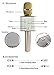 Templeton 3-in-1 Wireless Karaoke Microphone w/Built-In Bluetooth Speaker, Echo & Effects Functions- Use w/iPhone, Apple, Android, PC, Smartphones w/Free Cell Phone Lyrics Holder