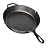 Pizza Pan Skillet, Anxinke Pre-Seasoned 10 inch Cast Iron Skillet Pizza Frying Pan, Great for Stovetop, Grill, or Campfire - Professional Grade Cookware Pan for Flavor Enhancing, Easy to Clean, and Long Lasting Durability