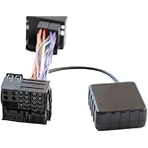 TOTMOX Wireless AUX Adapter Compatible with BMW Z4 X3, Audio Module | Wireless AUX audio for Compatible with BMW Z4 E85/E86, X3 E83 and Compatible with MINI R50/R53, check radio AUX support