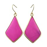 SUNYIK Women's Teardrop Stone Dangle Earrings