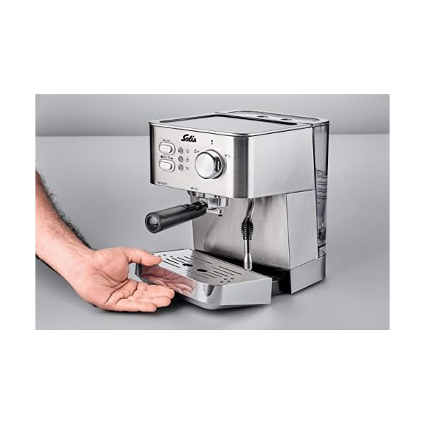 Solis Primaroma 1010 Kaffeemaschine - Espressomaschine mit Dampf- und Heißwasserfunktion - Siebträger Kaffeemaschine… – Bild 5