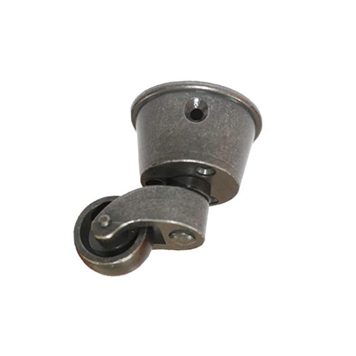 Polished Antique Cup Type Casters Solid Brass High Load Capacity Universal Furniture for Furniture Suits Beds Armchairs,Brown