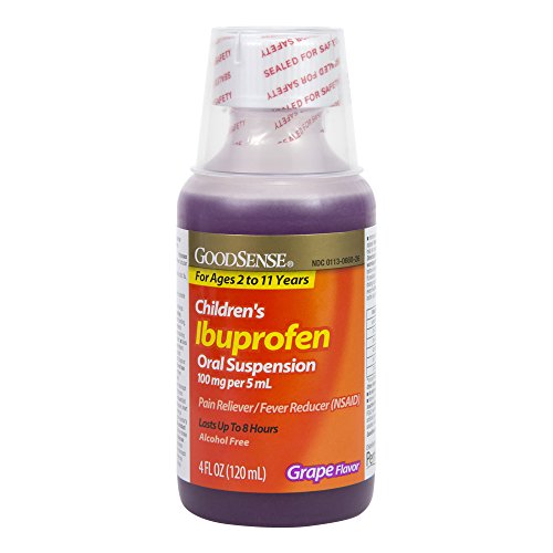 image for GoodSense Children's Ibuprofen Oral Suspension, 100 mg per 5 mL, Pain