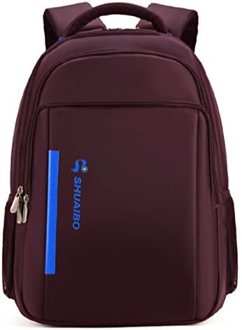 HANRUI Travel Rucksack Laptop Computer Backpack - Fits Most 15.6 Inch Laptops and Tablets (Deep purple)