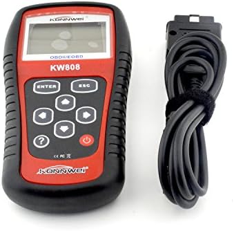 LHI KW808 Professional Car Diagnostic Tool Engine Auto Code Reader Scanner Tool Supports Multiple Trouble Code Requests