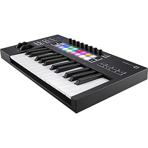 Novation Launchkey 25 MK3 USB MIDI Keyboard Controller (25Key) Bundle