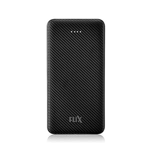 FLiX 10000 mAh Lithium Polymer Power Bank Decathon, Black