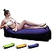 TEROMAS Inflatable Lounger Chair with Portable Carry Bag for Various uses (Purple Sofa)