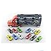 COONLINE Toy Cars Transport Car Carrier Truck Toy Includes 12 Mini Car Toys, Great Toy Car for Boys and Girls