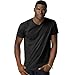 Hanes Men's Cotton Nano V-Neck T-Shirt,Vintage Black,XL