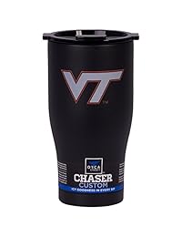 ORCA Chaser logotipo Virginia Tech enfriador, Negr