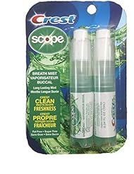 Crest Breath Mist With Scope Long Lasting Mint 2 7mL Bottles