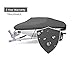 Seamander Heavy Duty Polyester Boat Cover, Marine Grade, Waterproof - Fits V-Hull, Tri-Hull, Fish & Ski, Runabout Bowrider Boats, 17' to 19' Length