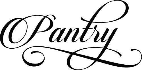 Amazon Com Andre Shop Pantry Sign Kitchen Pantry Door Decal Vinyl