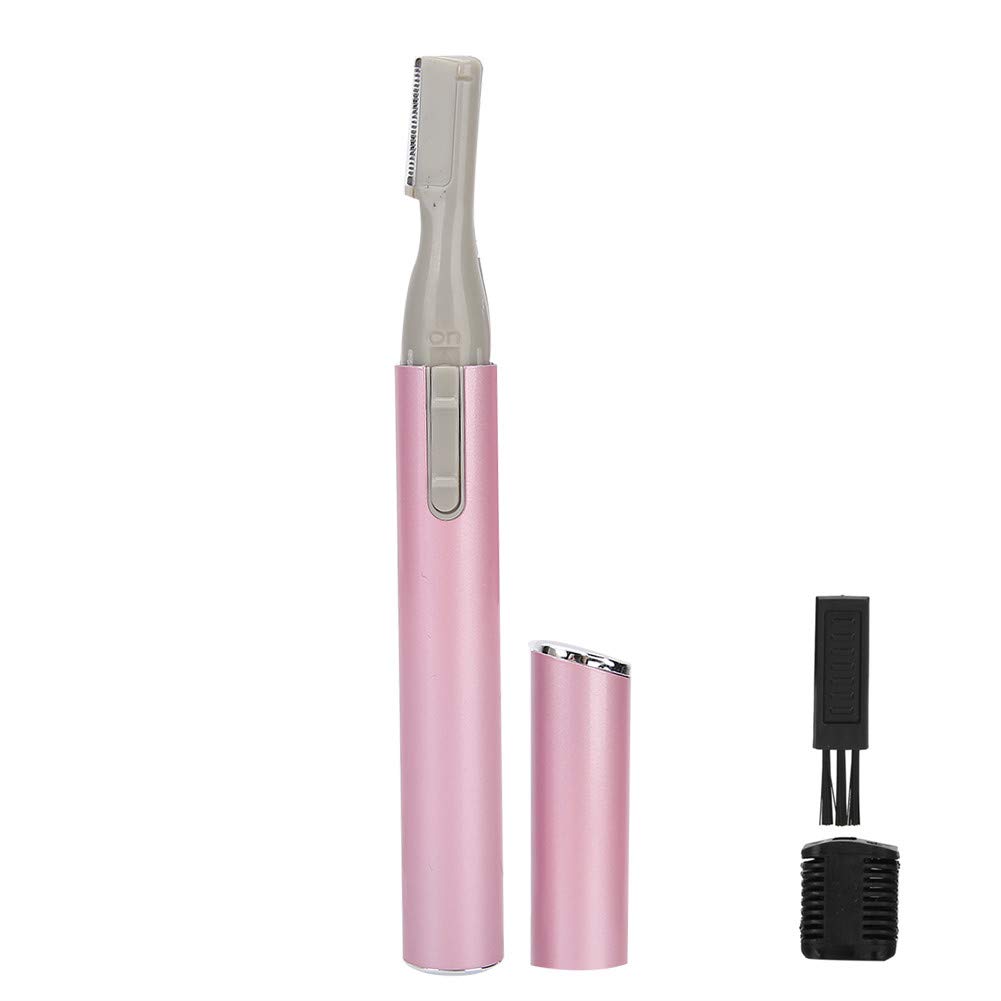 Pongnas Electric Lady Shaver, Mini Womens Eyebrow Face Hair Trimmer, Hair Removal Tool with Disassembled Washed Cutting Head/Protect Design, for Face Body Arms Legs Underarms
