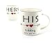 Gifffted His and Hers Coffee Mugs Set, Funny Marriage Wedding Anniversary Gifts For The Couple, Engagement Gifts Ideas For Newly Married Couples Unique, Valentines Day Parents Presents, Mug 2 Cups V1