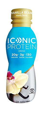 ICONIC Grass Fed Protein Drink (Vanilla Bean) 11.5oz 12 Pack ICONIC Grass Fed Protein Drink (Vanilla Bean) 11.5oz 12 Pack