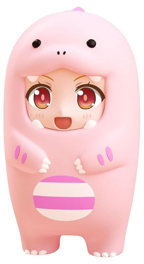 Good Smile Company - Nendoroid More Face Parts Case Pink Dinosaur Version