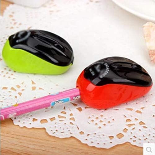1 Pieces Creative Stationery Mouse Plastic Pencil Sharpener Mechanical Pencil Sharpener for Office School Supplies Gift