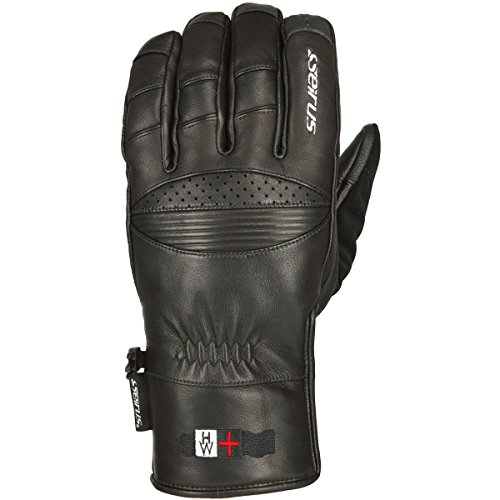 Seirus 1274 men s heatwave spiral glove, black - l