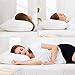 Milemont Shredded Memory Foam Pillow, Bed Pillows, Cooling Pillow for Side Back Sleepers with Washable Removable Cover, CertiPUR-US, Queen
