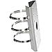 PM DS-1275ZJ Universal Vertical Pole Mount Adapter for Most Wall Mounts Cameras PTZ (White-1 PK)