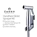 Zukkii Bidet Sprayer for Toilet made of Stainless Steel, Our Toilet Bidet is Perfect for Cleaning