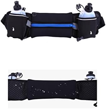 Running belt water bottles/Running men belts/Fitness Belt/Fanny Pack/Waist Pack for iPhone,Huawei ,Samsung Edge / Note / Galaxy -Men and women fit Running, Cycling, Hiking, Travel, Workout, 666