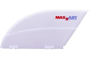 MAXXAIR FANMATE 00-955001 Fan/Vent Cover with EZ Clip Hardware, Constant Airflow, Super Tough, White