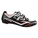 Venzo Bicycle Men's Road Cycling Riding Shoes - 3 Straps- Compatible with Peloton for Shimano SPD & Look ARC Delta - Perfect for Indoor Indoor Road Racing Bikes Black